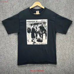 Vintage Condemned 84 Shirt Mens Medium Black Y2K Rock Punk Face The Aggression