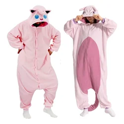 Halloween tutina per adulti donna uomo animale Kigurumis pigiama Cartoon pigiama Homewear costumi da festa Cosplay XXL 4XL