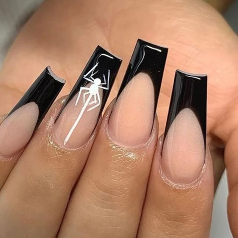 Bankrupty N PRETTY-Verhéritage à Ongles Gel UV pour Manucure, Peinture Contour, Blanc, Noir, Argent, Araignée, Dessin, Tout pour Manucure,