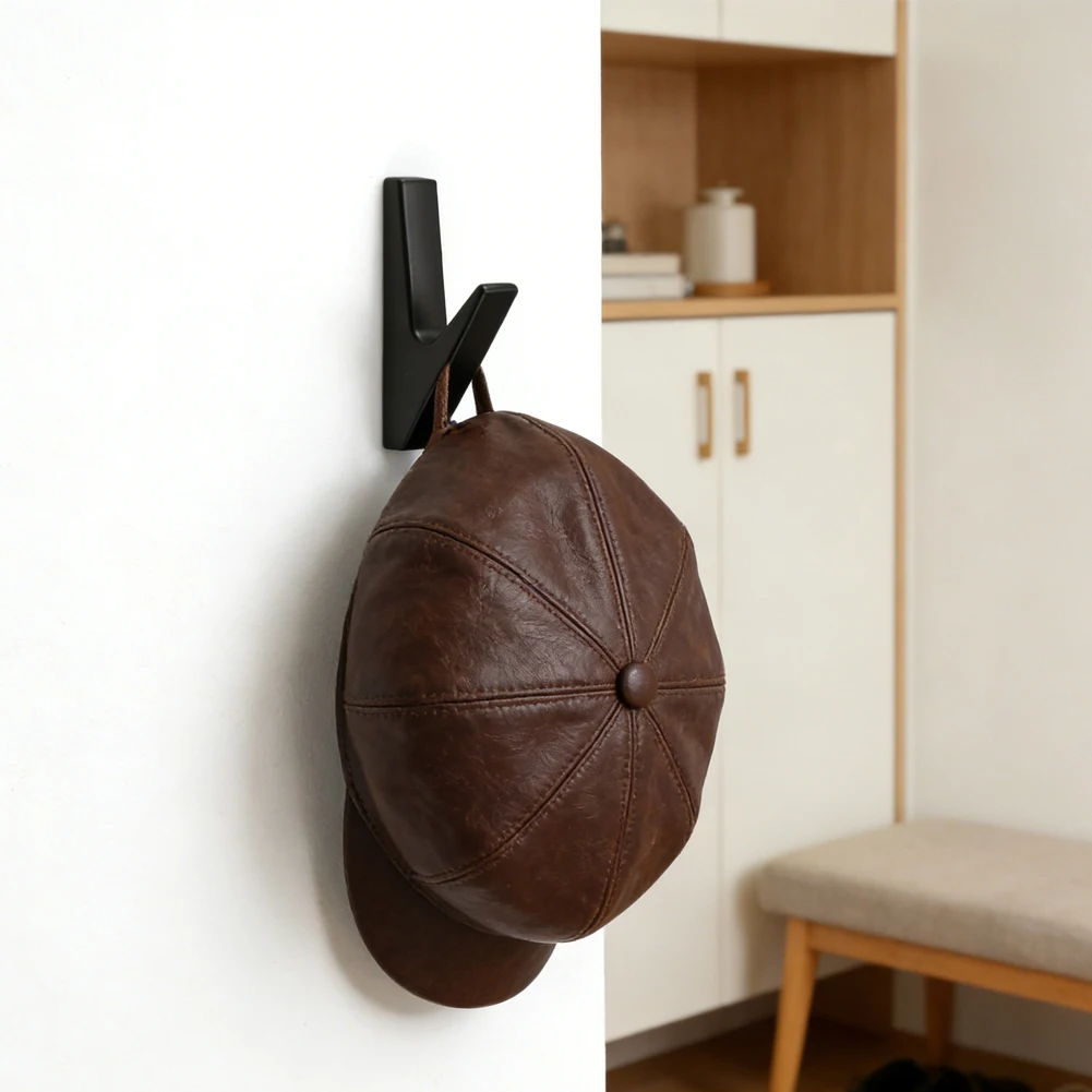 5PC Elegant V-Shape Wardrobe Hooks:Concealed Mounting For Any Space! Room Decoration Hogar Home Decor Items Wall Decorations