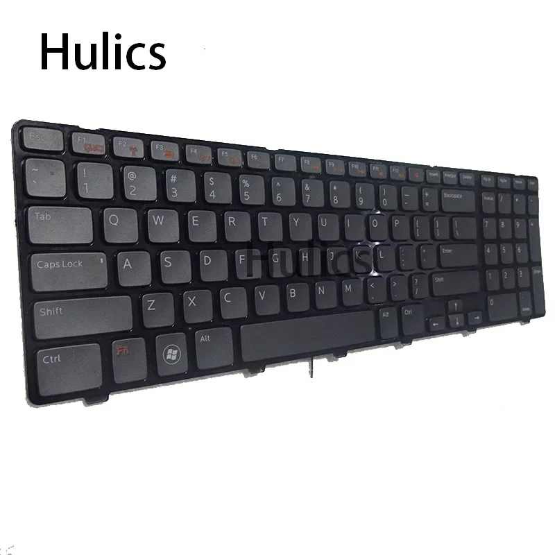 Hulics Used For Dell 17R N7110 5720 7720 Vostro 3750 XPS 17 L702X 02WCP0 AEGM7U00020 US Keyboard 4B+N5Z04.001 NSK-DZ0BQ