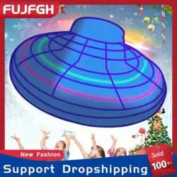 Magic Flying Helicopter Spinner Fingertip Upgrade, Flying pouvez-vous ro Orb, Hover Ball, Mini Dron Aircraft Toys, LED Type Toy, Kids Gifts