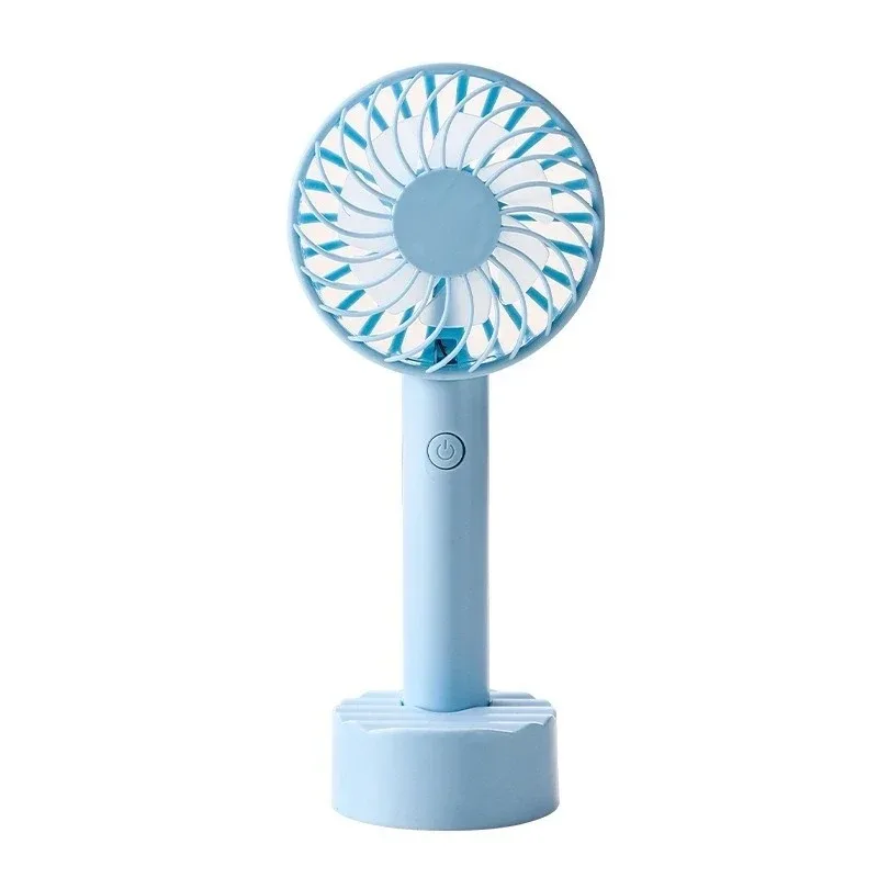 2024 простой ручной мини-вентилятор USB портативный стенд студенческий Электрический вентилятор компактный и портативный долговечный вентилятор