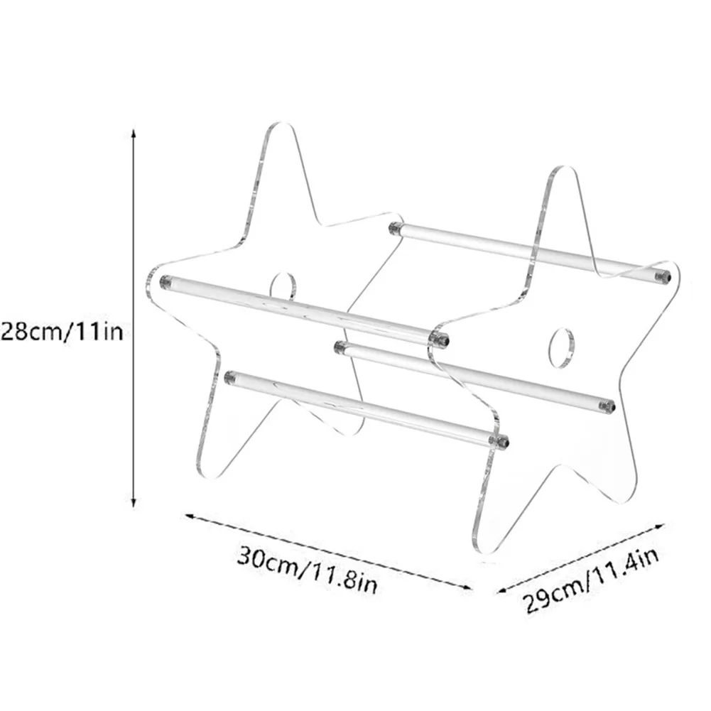 Album Holder Acrylic CD Storage Home Organization Efficient Storage Home Studio Addition Maximize Space Modern Aesthetic