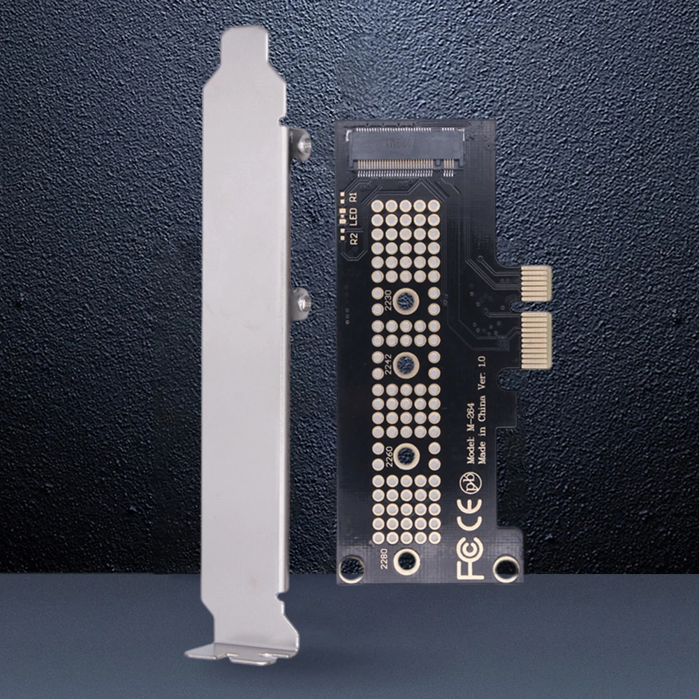 

NVMe PCIE Hard Disk Card Reader M.2 NGFF SSD To PCI-E X1 Adapter Card High Speed 4X 8X 16X SSD Riser Support 2230 2242 2260 2280