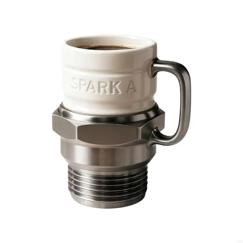 

Thick Walled Insulated Coffee Cup Automotive Styling Perfect For Mechanics Lover