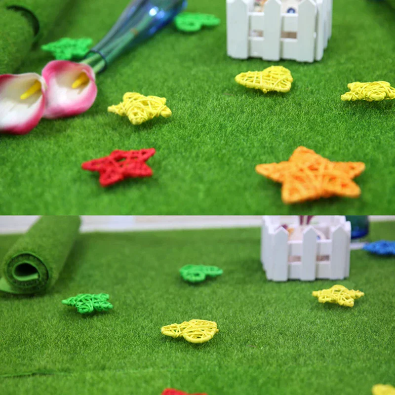 15cm Grass Mat Green Artificial Lawns Turf Carpets Fake Sod Garden Moss