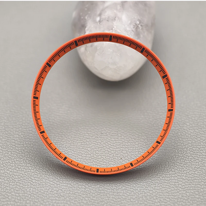 Dia 30.5mm Chapter Inner Ring Fits SKX007 SKX009 SRPD Watch Case Replace Plasticsr Inner Ring NH35 NH36 Watch Case Refit Part