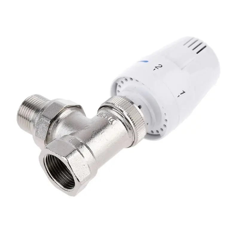 

Automatic Thermostat Temperature Control Valve Thermostatic Radiator Valve Angle Floor Heating Special Valve Copper DN15