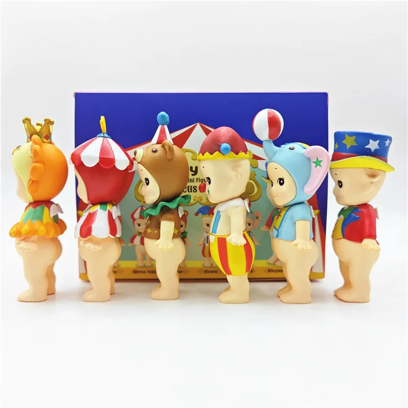 جودة عالية جديد الملاك شخصية صغيرة السيرك سلسلة صندوق أعمى الجيل الأول لطيف أنيمي ديكور الأطفال مفاجأة هدية