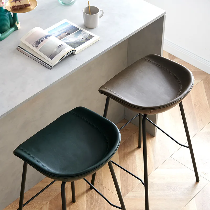 

Customizable Nordic Modern Simple Bar Chair Home