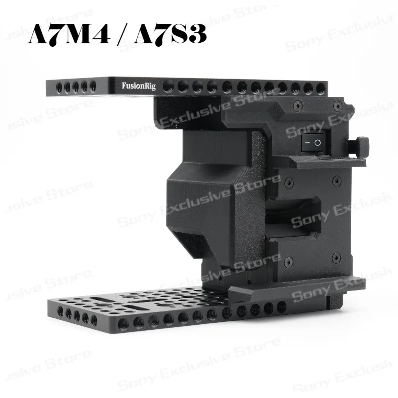 A7M4/A7S3 cage expansion module cineback can be installed radiator