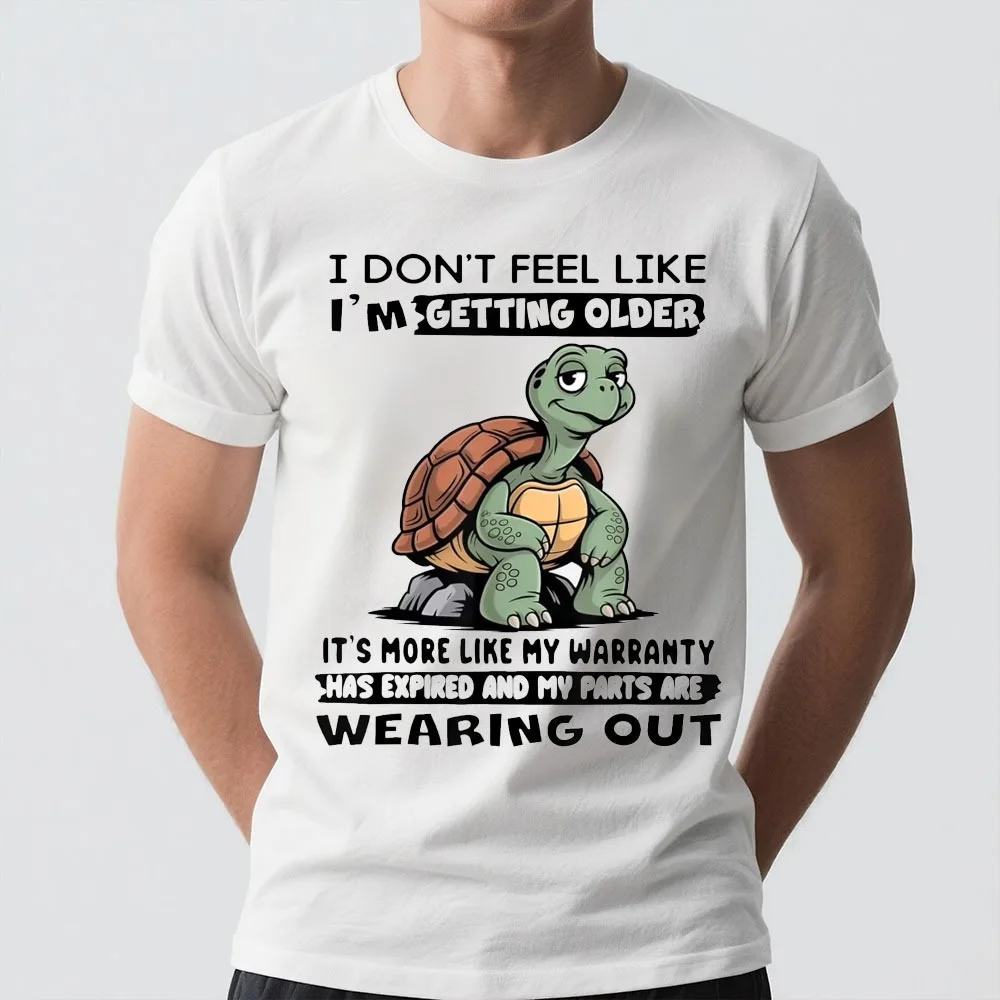 

Забавная футболка для людей пожилых людей, как гарантия, мужская летняя футболка с круглым вырезом и коротким рукавом, интересный подарок на день рождения, футболки