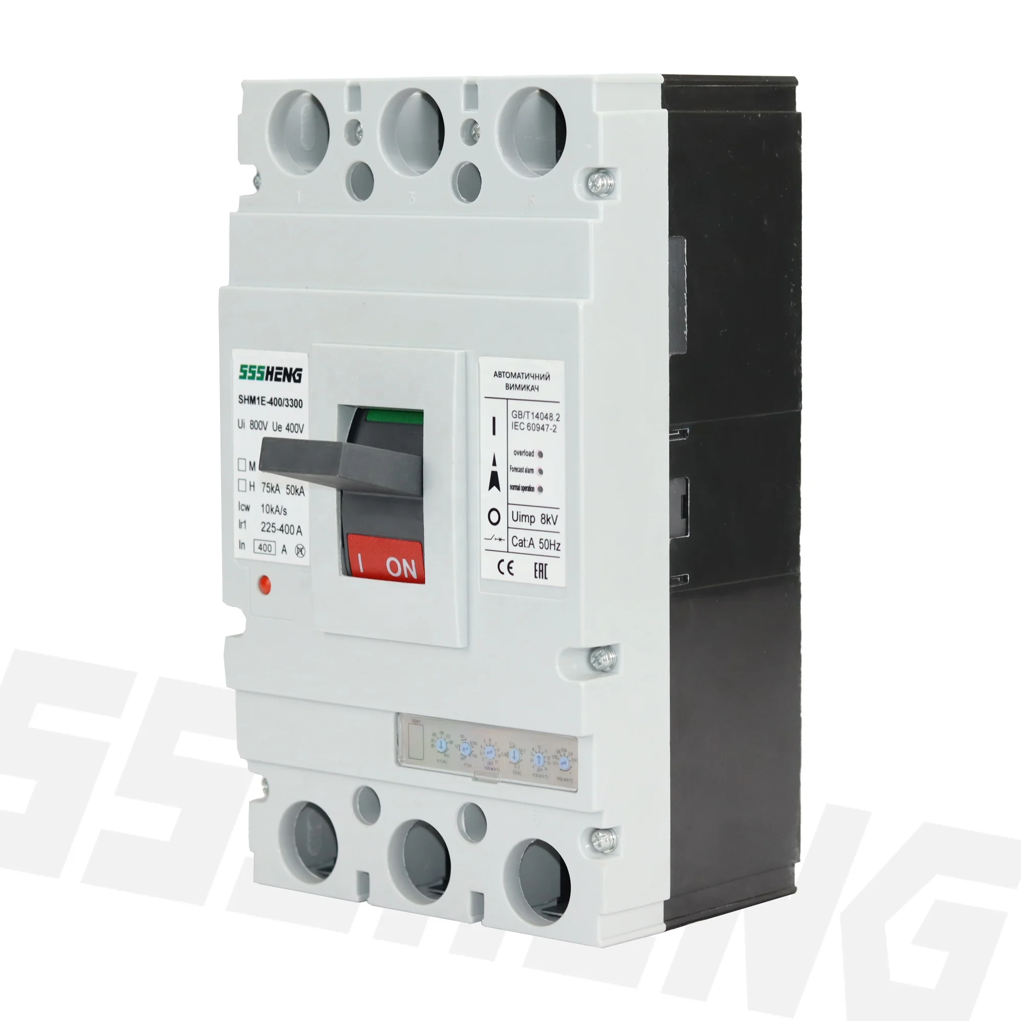 Fornire un interruttore automatico MCCB elettronico di alta qualità con scatola stampata