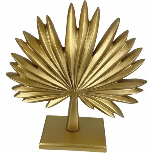 Palm Leaf Trinket Gold Colorful Sculpture Hand Art