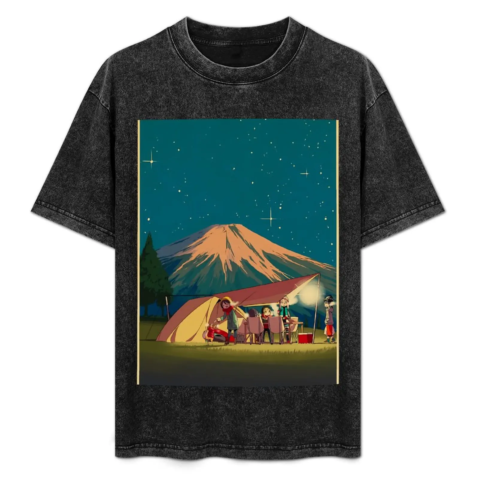 

Yuru Camp T-Shirt Soft Cotton Print T-Shirt