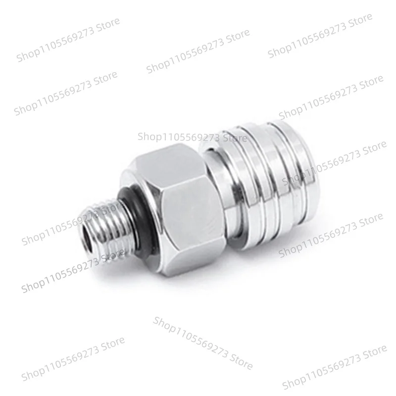 LH07 Scuba Diving BCD Standard Male Connector 3/8-24 Low Voltage Thread CCR Regulator Hose Adapter