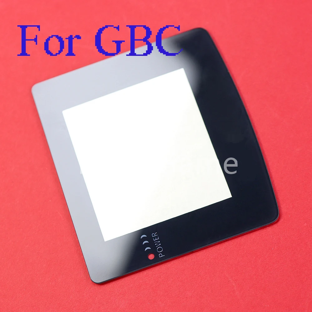 50pcs Replacement Parts for New Dark Gray White Glass Lens Screen for Gameboy Color GBC