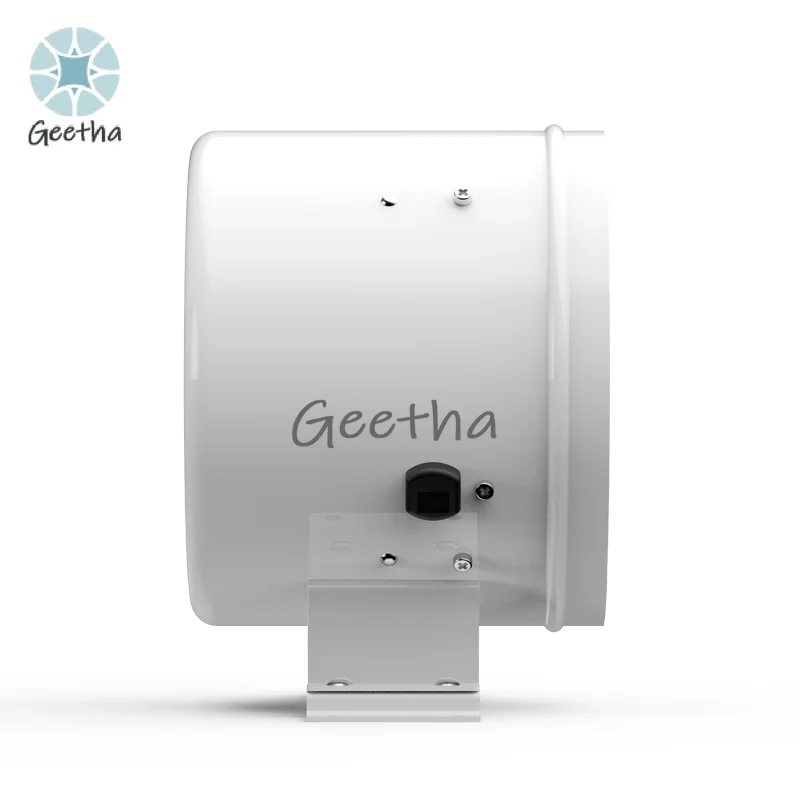 Exaustor de impulsores duplos com design de motor a jato de 6 polegadas