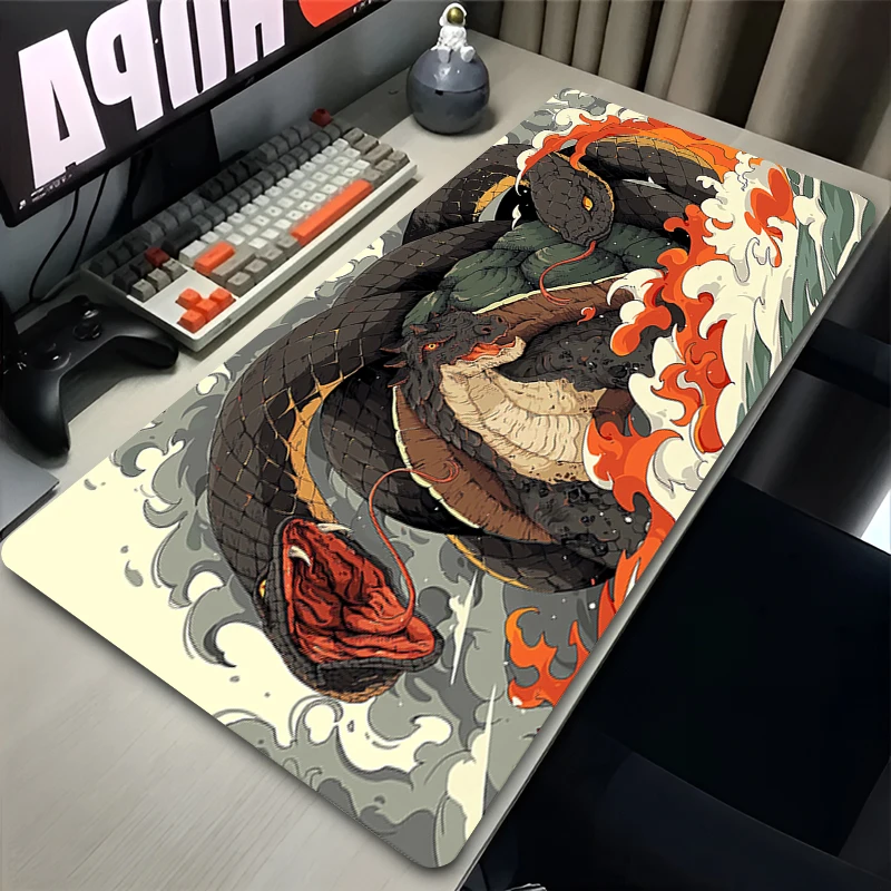 

Gaming Mouse Pad New Mousepad Gamer Desk Mat Fantasy Monster Keyboard Pad Carpet Computer Table Surface For Accessories Mausepad