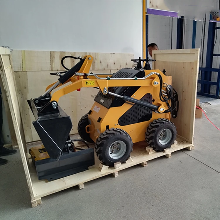 

Ce/Epa Euro 5. Маленький садовый погрузчик, трековый мини-погрузчик с бортовым поворотом и ведром, снегоочиститель, траншир