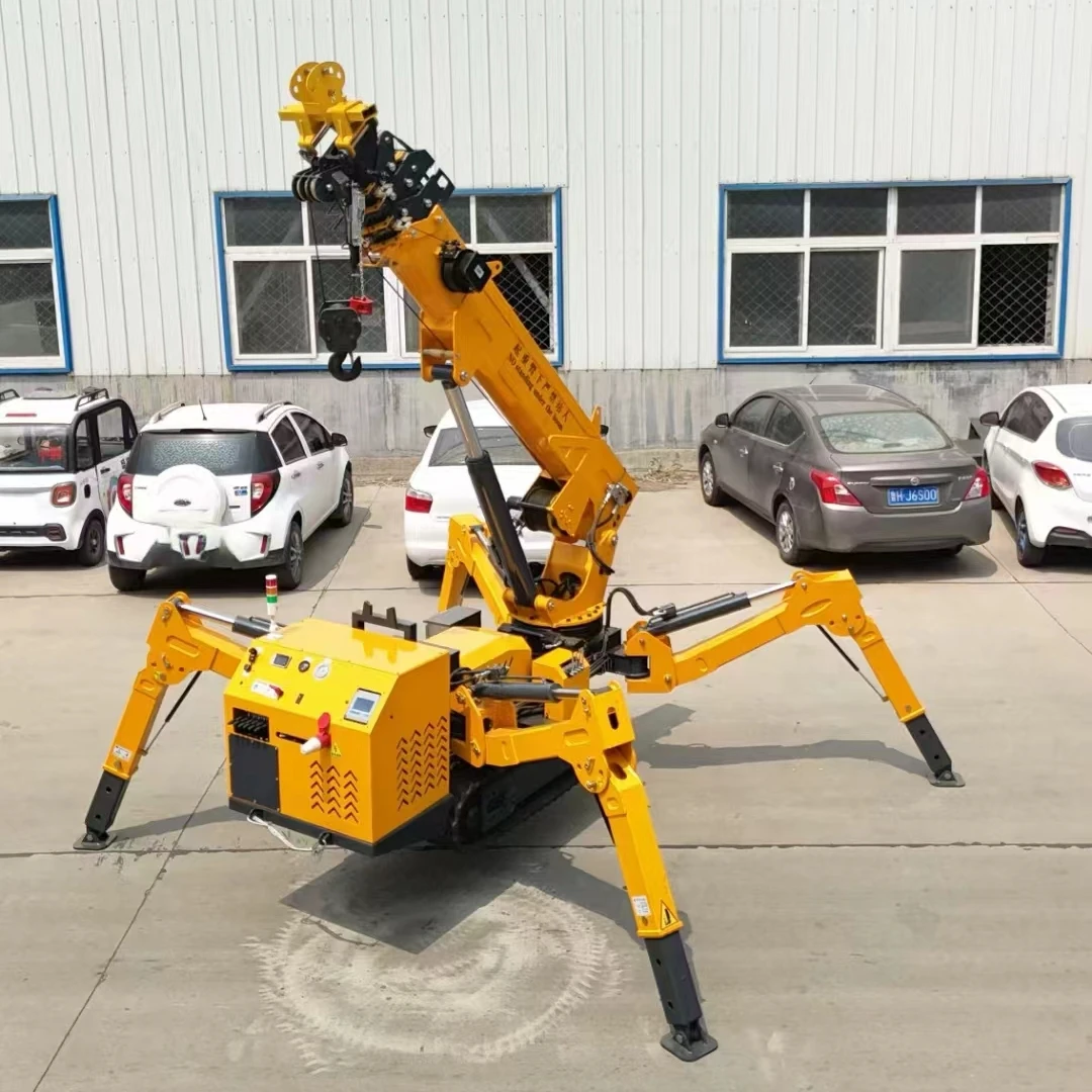 

Heavy Duty Durable Easy Operation Strong-Body Good Quality Brand-New Spider Crane With Diesel Engine