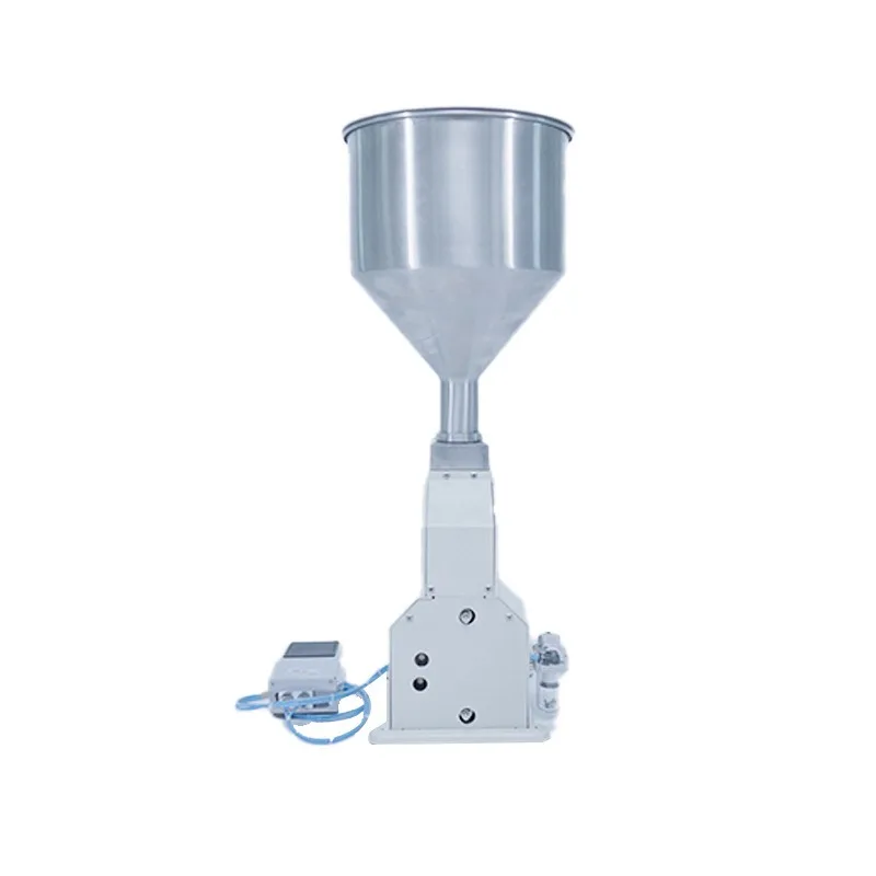 Liquid facial cleanser toothpaste foot pedal manual small cream universal filling machine, liquid filling machine