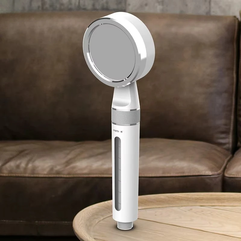 

White filter shower water filter household bathroom water filter purifier shower head for laundry purification