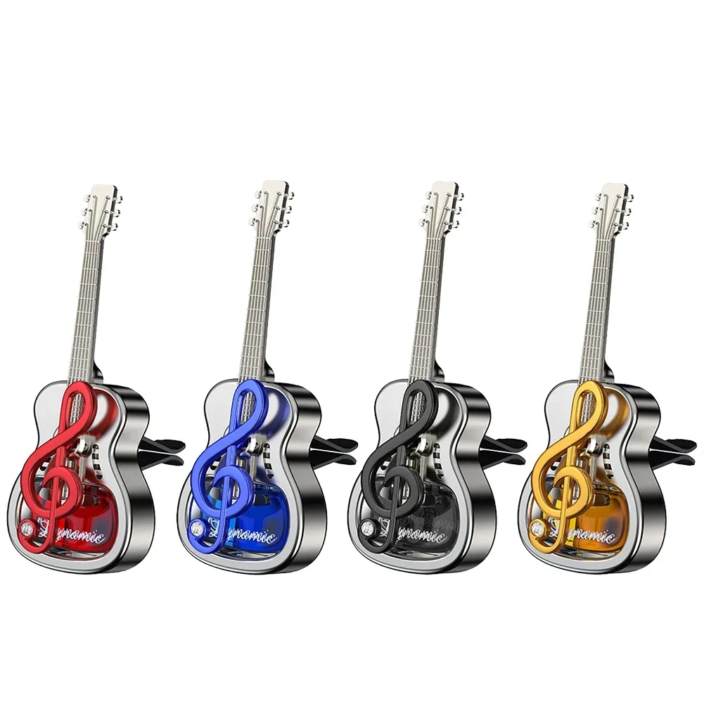 منفذ السيارة تنفيس مقاطع العطور سيارة الهواء المعطر تكييف الروائح الغيتار اكسسوارات الديكور الداخلي #2