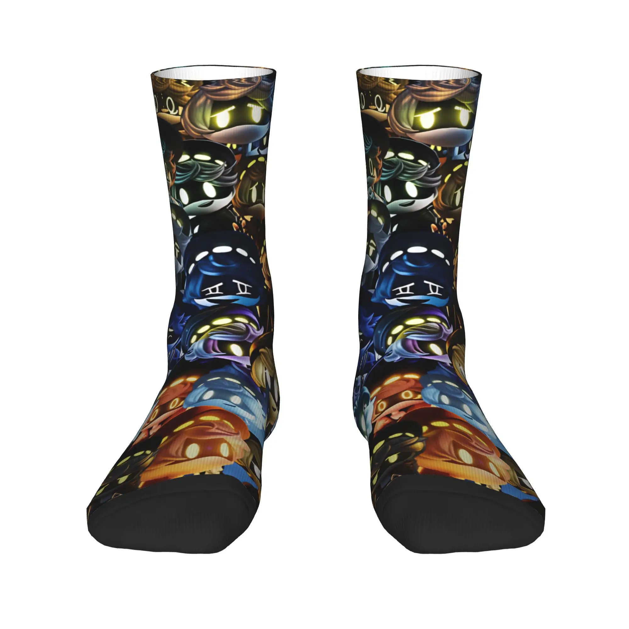 3D Murder-Drones Uzi Cartoon Stockings  Graphic Retro Socks Autumn Anti Sweat Socks Unisex Men Cycling Quality Socks