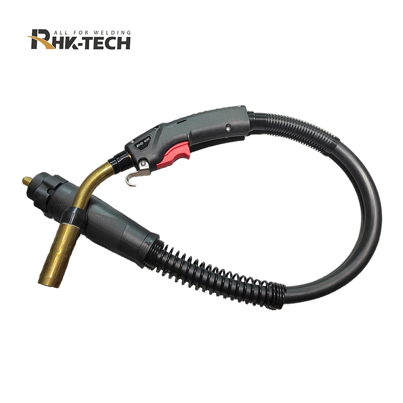 RHK TECH Welding  Supplier OEM BND400  Cooled CO2 400Amp MIG Welding Torch with Euro Connector