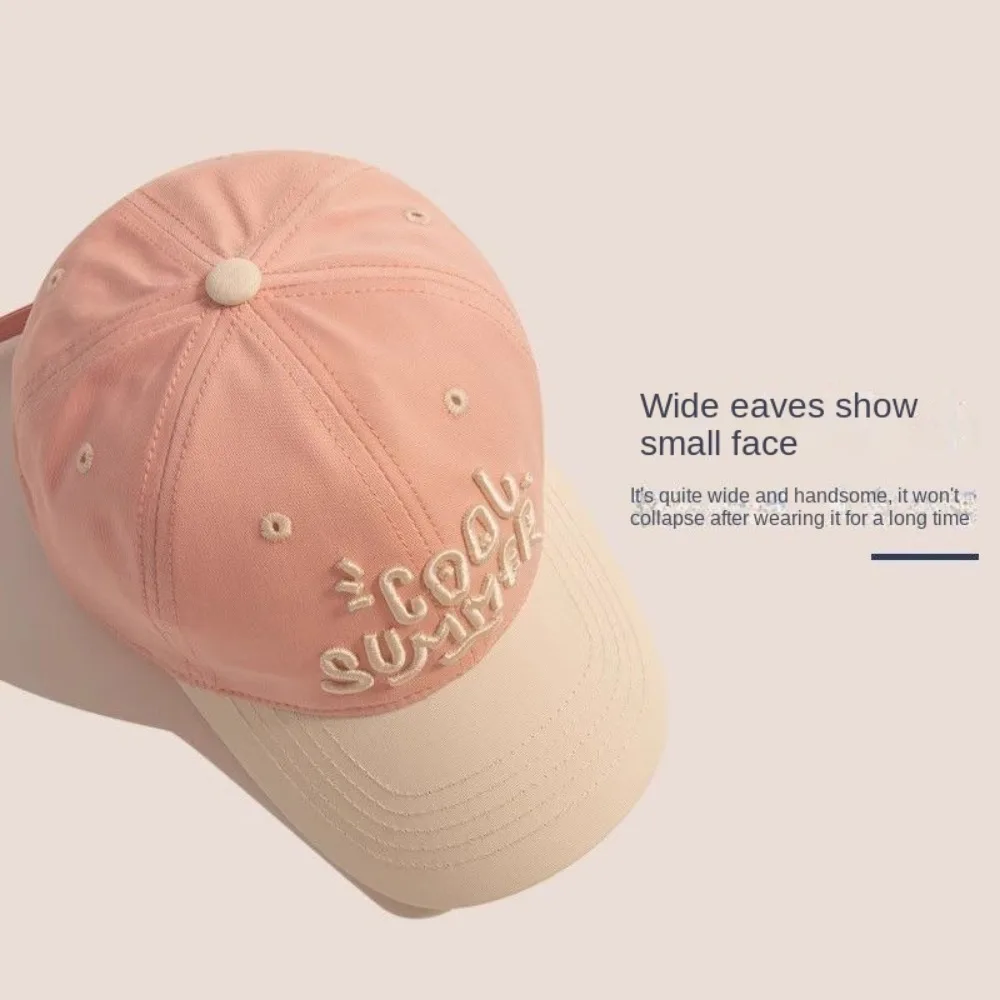 جديد المتناقضة اللون الأطفال قبعة بيسبول التطريز الشمس التظليل قبعة بطة اللسان قبعة ل 2-7 سنوات بنين فتاة