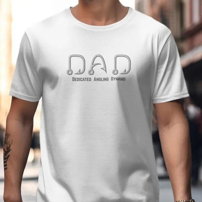 17 Dad Fishing T Sh… - image