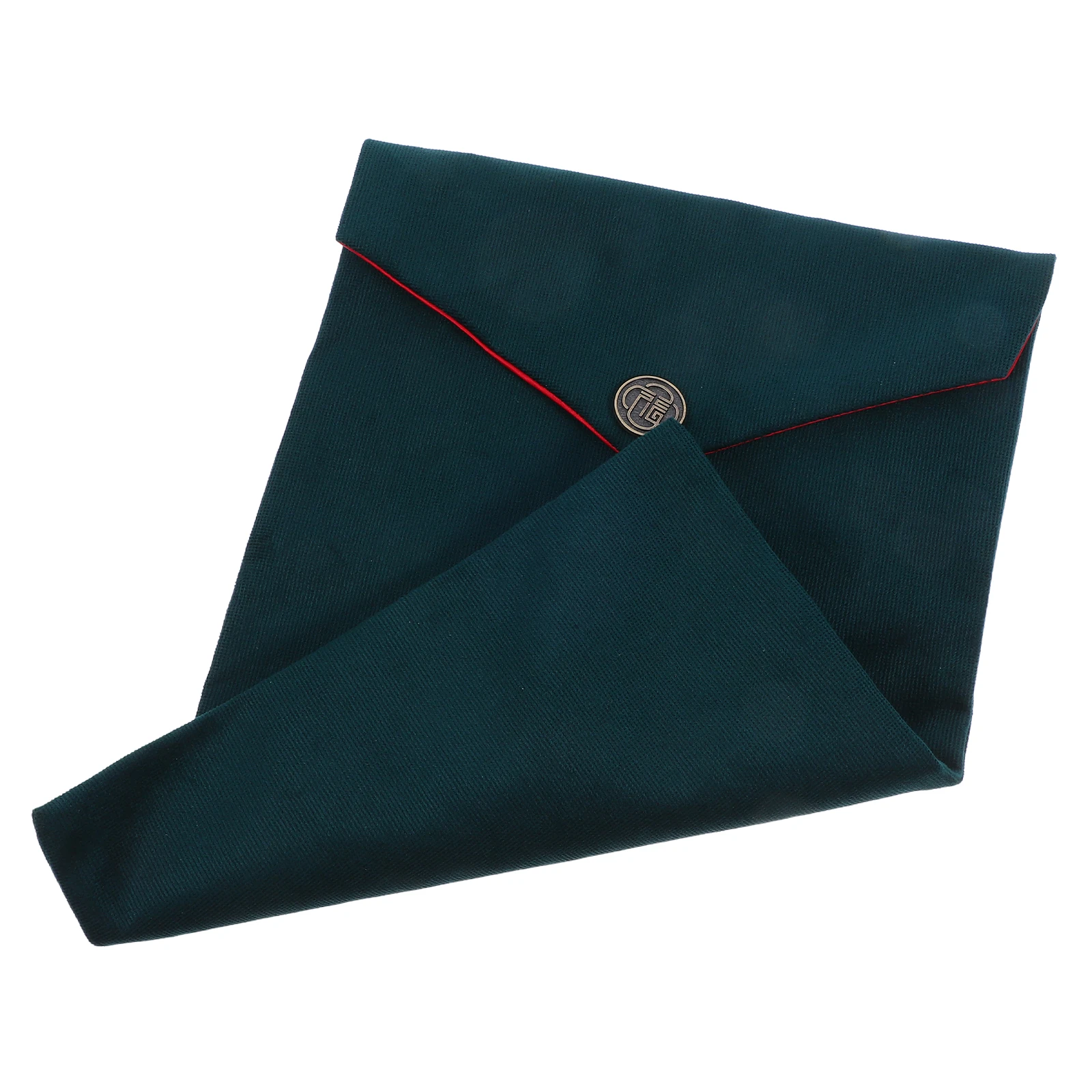 

Book Bag Wrapping Pouch Cover Purse Corduroy Holder Carrying Case Text