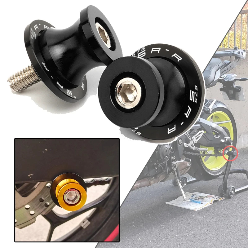 For CFMOTO CF675 675SR 675S-RR 675SR-R 675 SRR 675-SRR CNC Motorcycle Accessories Aluminum Swingarm Spools Sliders Stand Screw