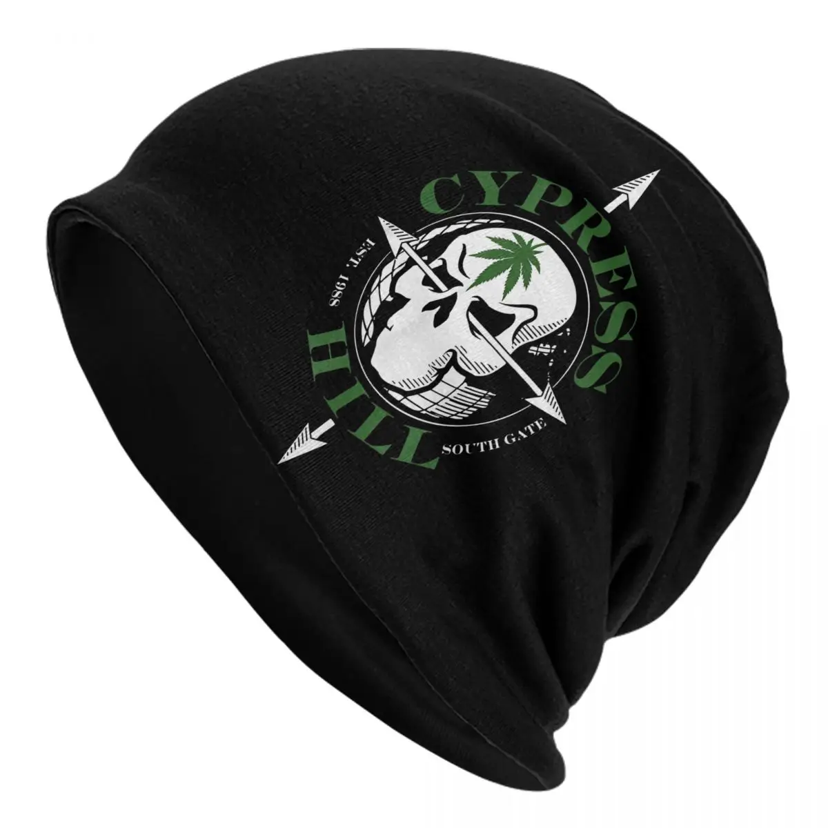 Cypress Hill Kronologik Cap Goth Unisex Outdoor Skullies Beanies Hat Spring Warm Head Wrap Bonnet Hats