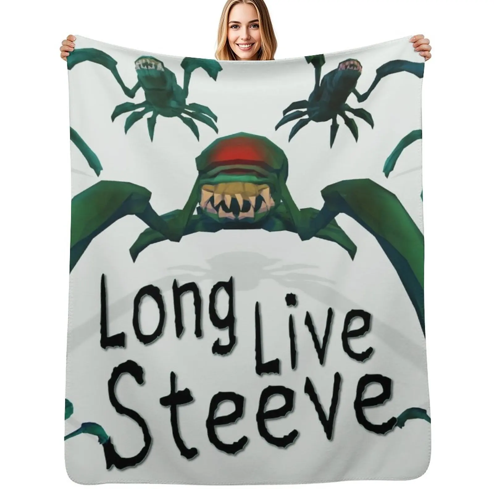 

Long Live Steeve Throw Blanket Cozy Throw Blanket for Bed Sofa Chair
