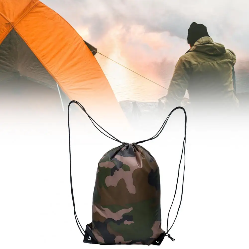 Storage Backpack Camouflage Lightweight Backpack Storage Bag Breathable Environmentally Friendly Backpack Bag for Travel