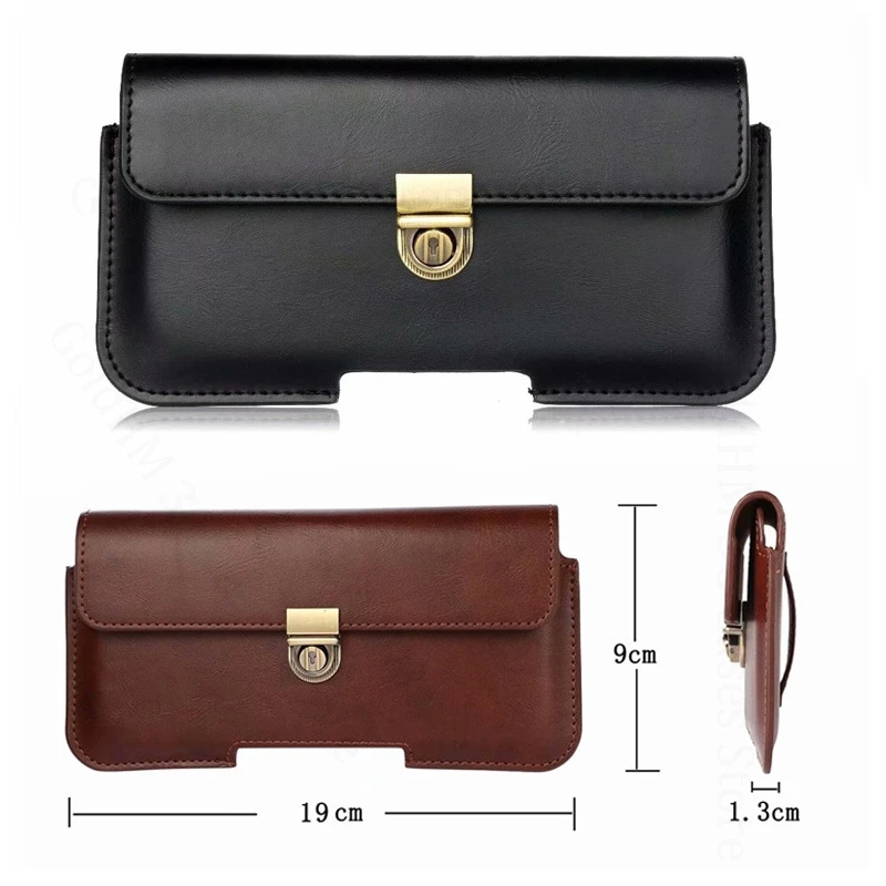 

Phone Cover For Honor Magic 8 7 Lite Pouch Belt Case For HONOR Magic 8 Pro 7 RSR 6 Lite 5G 5 4 Ultimate Leather Phone Waist Bag