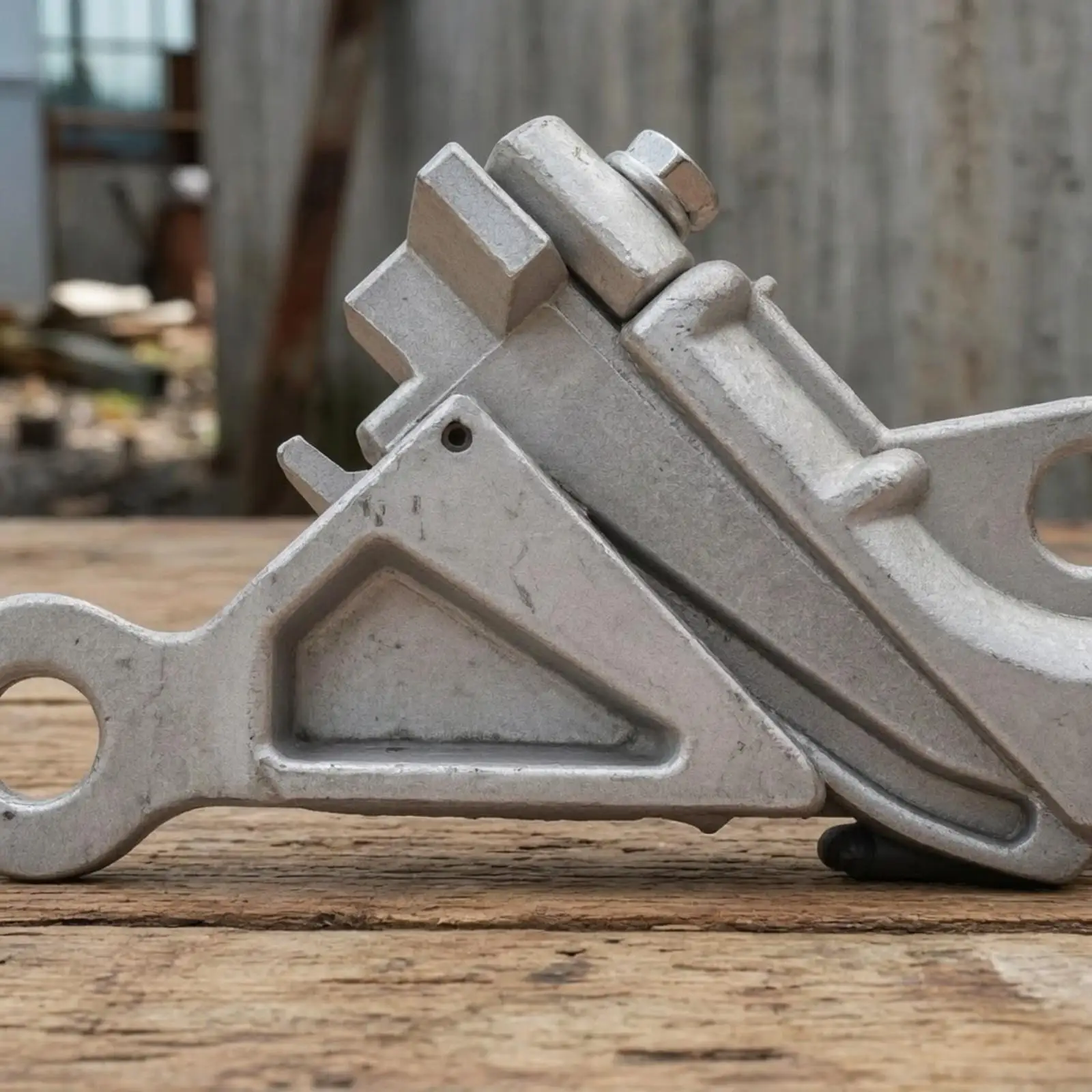 Silver Gray Aluminum Alloy Wedge Type Strain Clamp for Tensioned Conductor Secure Grip Self Locking Bolt for Overhead Line Setup