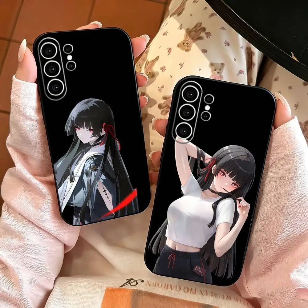 Wuthering Waves Chisa  Phone Case For Samsung S25,S24,S21,S22,S23,S30,Ultra,S20,Plus,Fe,Note,10,9,5G Black Cover