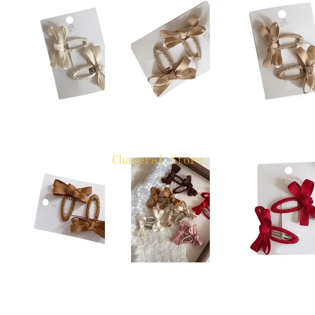 

E7CE Fashionable Hair Clips Hair Barrettes Easy Wear for Sweet Girls Hair Decoration