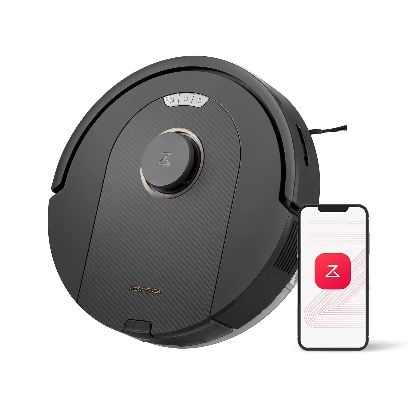 roborock Q5 Pro Robot Vacuum and Mop Combo, 5500Pa Suction, DuoRoller Brush, LiDAR Navigation, Robotic Vacuum Cleaner with 240 m