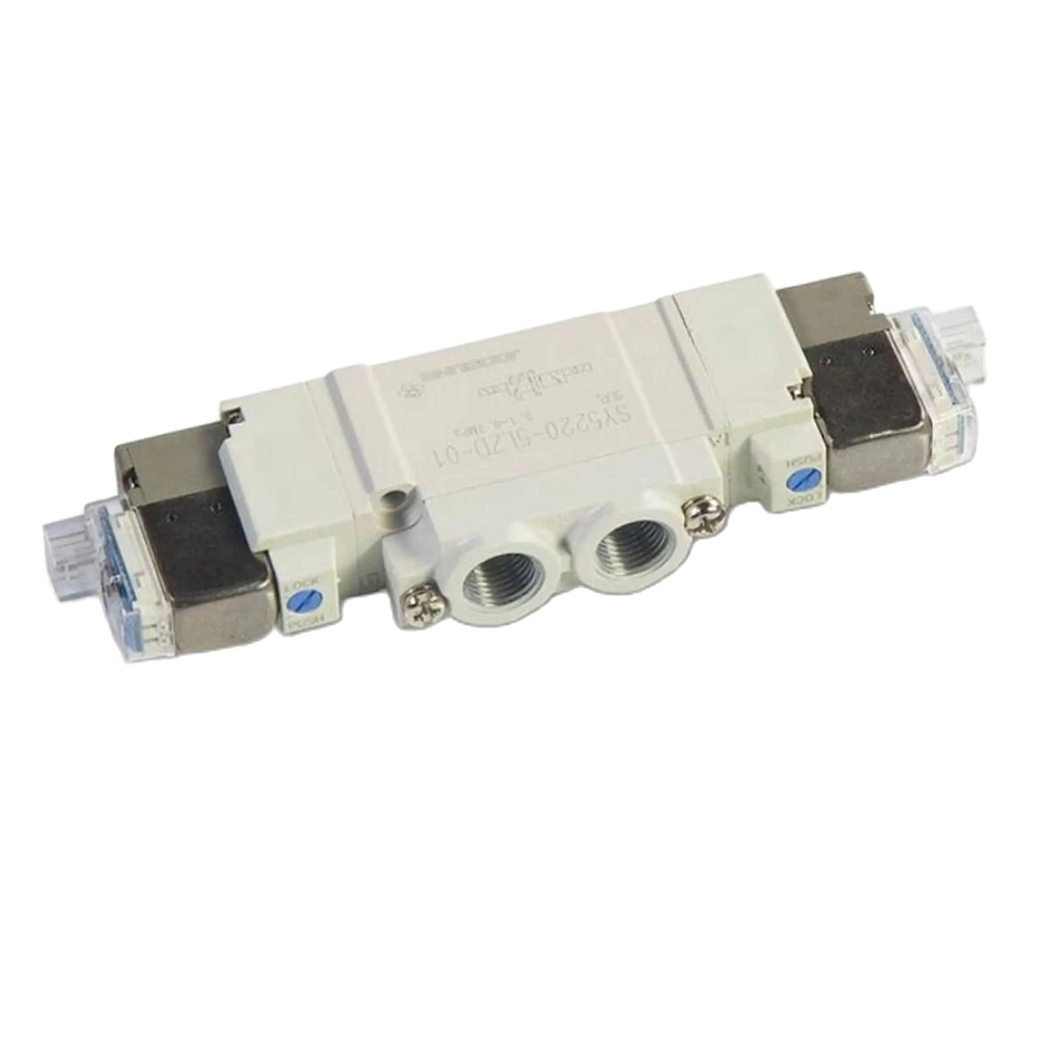 

SY5220-6LZD-C4 Solenoid Valve SMC 2 Position Double DC12V One-Touch Fitting Port Size ø4