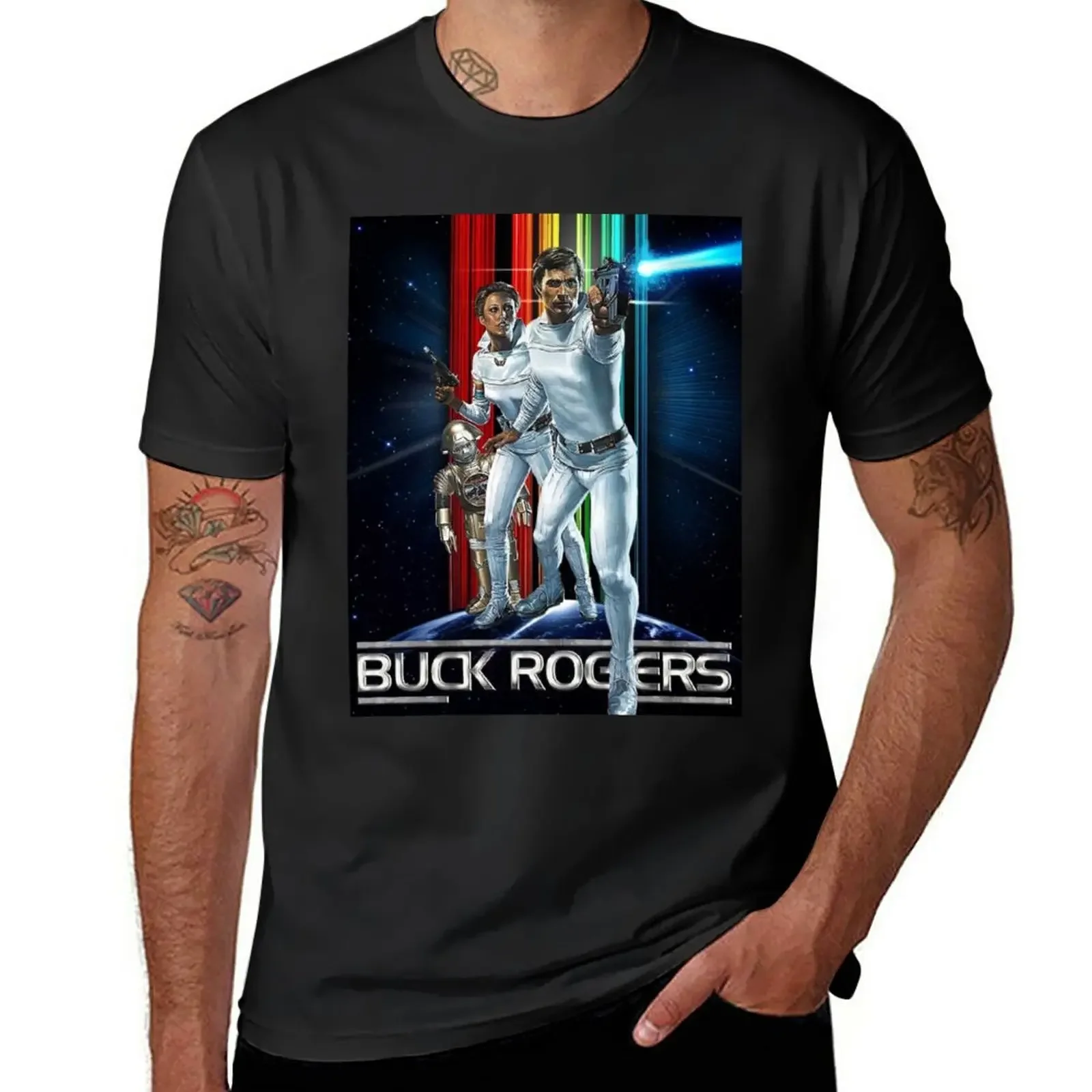 

Buck Rogers in the 25th Century T-Shirt tops anime clothes vintage T-shirt men