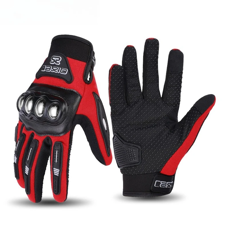

Summer Motorcycle Riding Gloves Men Thin Breathable Touch Screen Anti Slip Motocross Off Road Racing Protective for Scooter