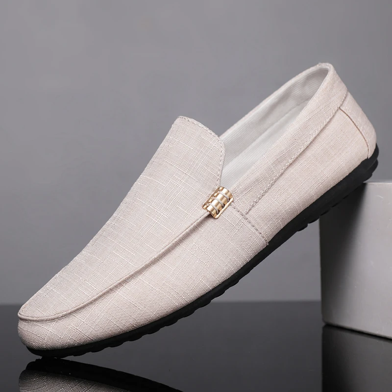 

YRZL Mens Slip On Shoes Breathable Loafers Lightweight Shoes for Men Summer Non Slip Comfortable Walking Shoes Sneakers Big Size
