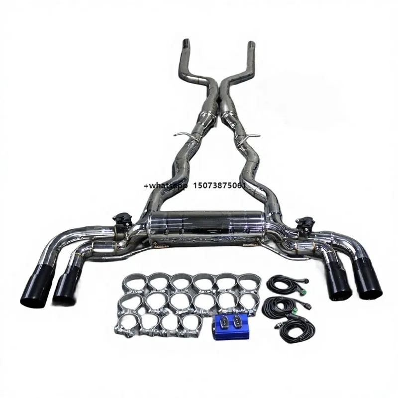 

Catback Exhaust for M8 F91/f92/f93 4.4t 2017-2023 Car Exhaust System Escape Stainless Steel Exhaust Pipe Muffler