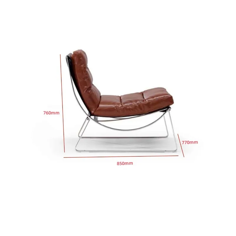 Cadeira de sofá casual minimalista