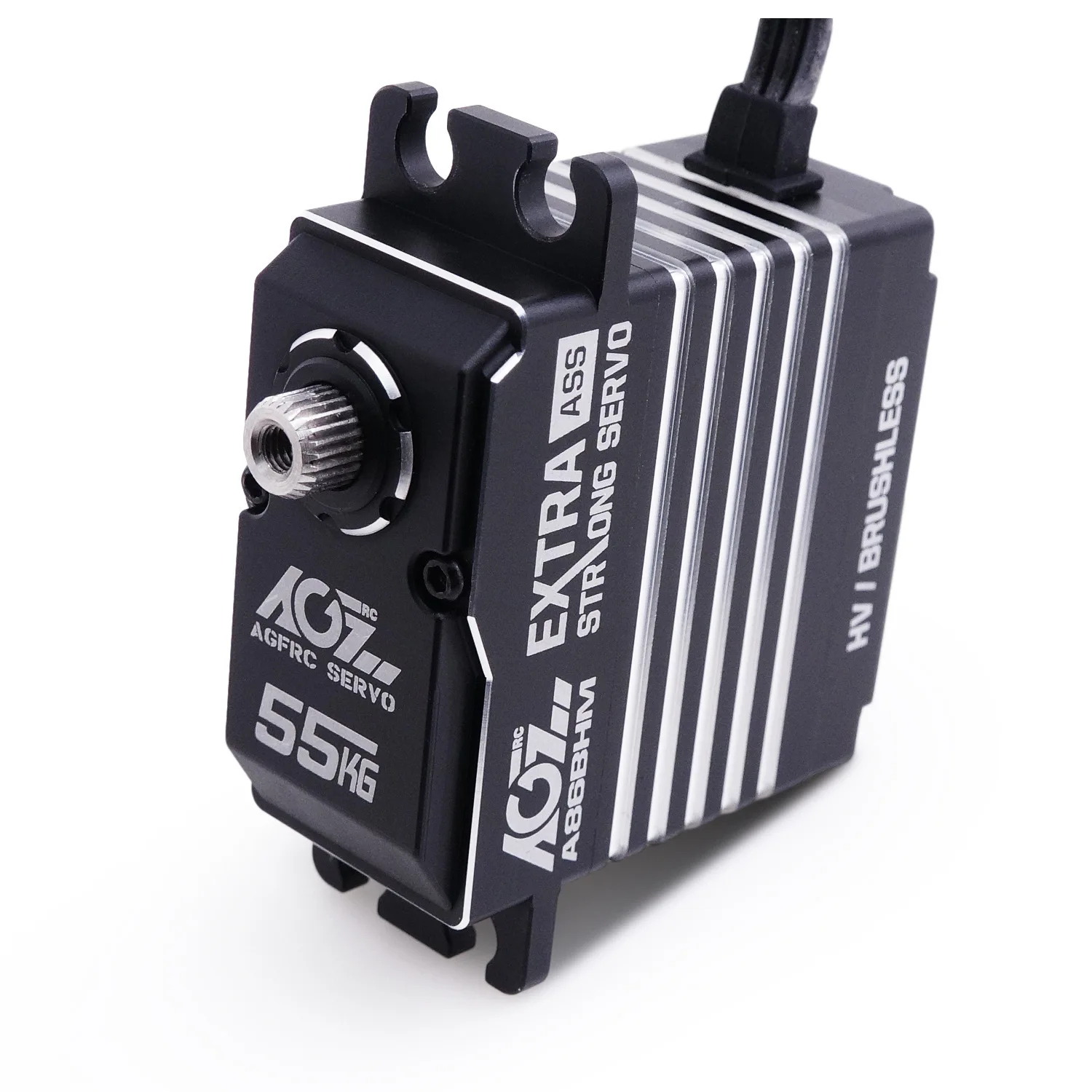 A86BHM large torque 55KG high-speed programmable brushless large servo factory direct supply to e-commerce